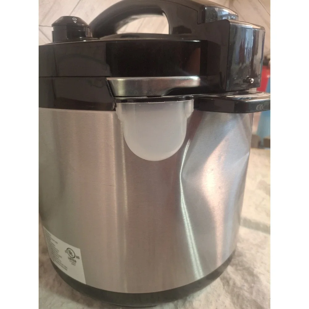 Power Cooker Plus 8 Quart Electric Pressure Cooker PPC780P Stainless Steel DENT